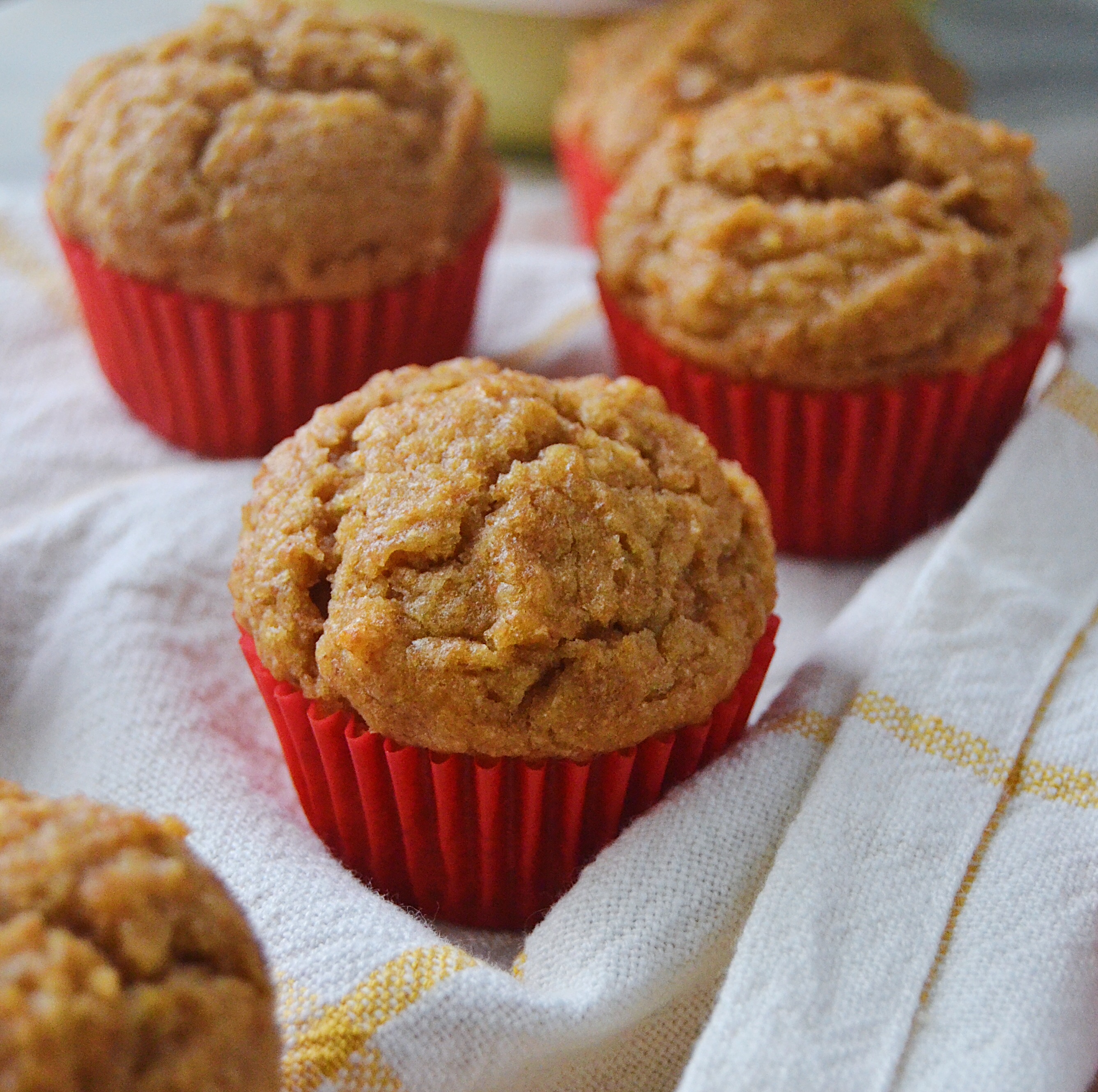 Apple Peanut Butter Pupcakes for the dog you love to spoil