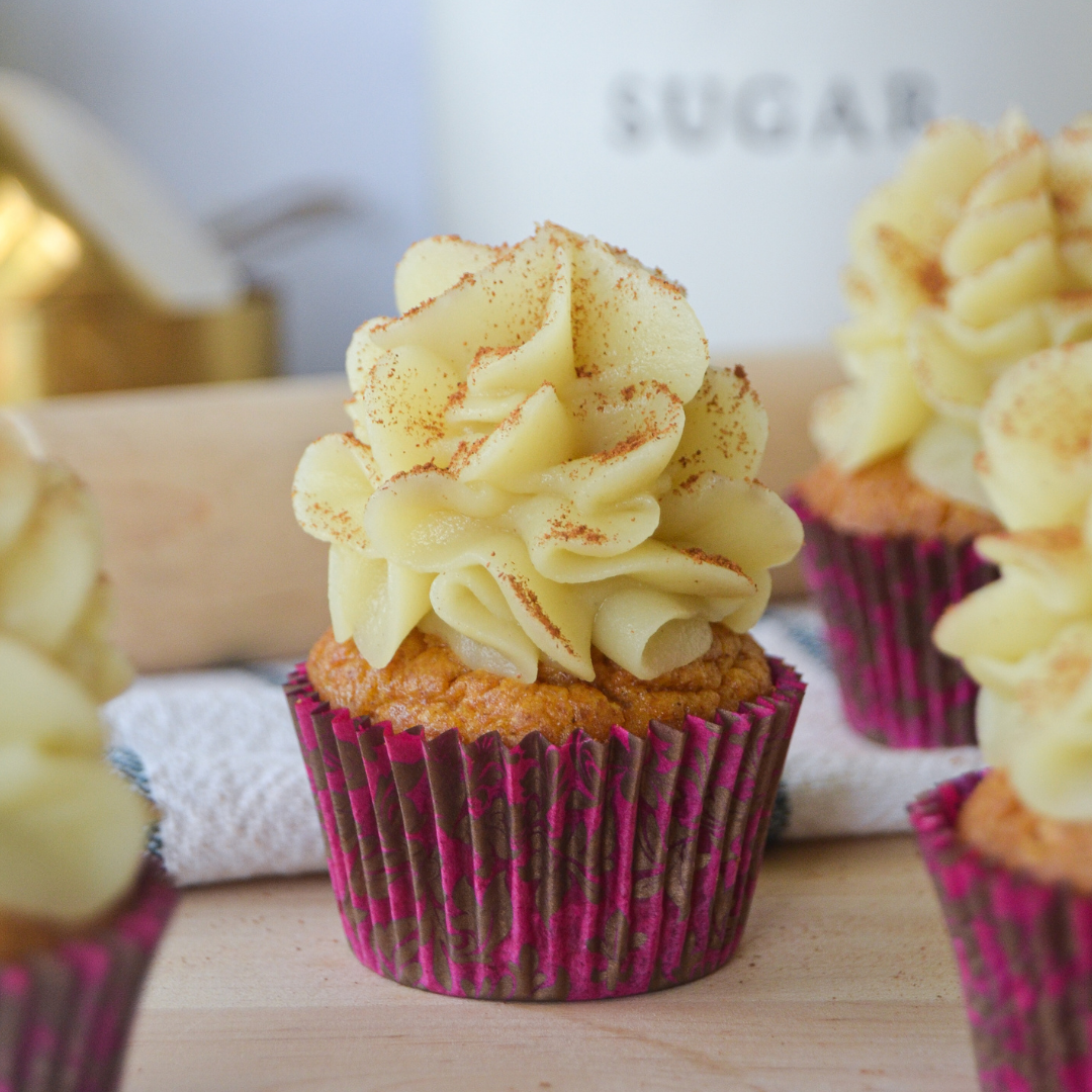 Sweet Potato Pie Pupcakes